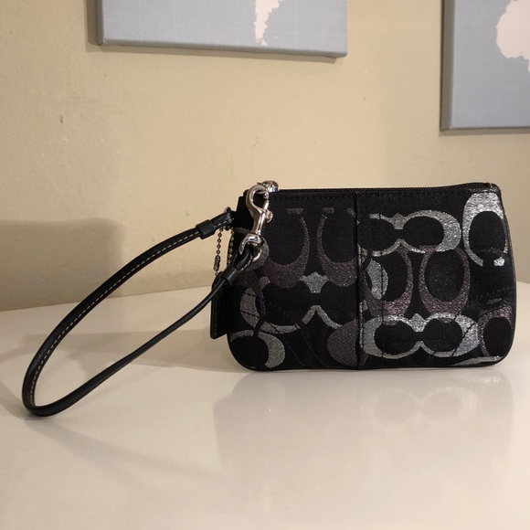 Coach Signature Wristlet